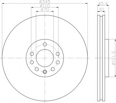 Disc frana