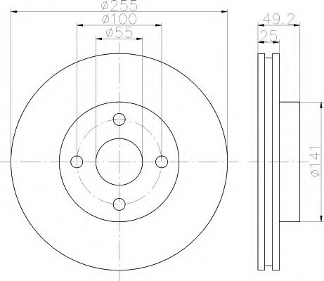 Disc frana