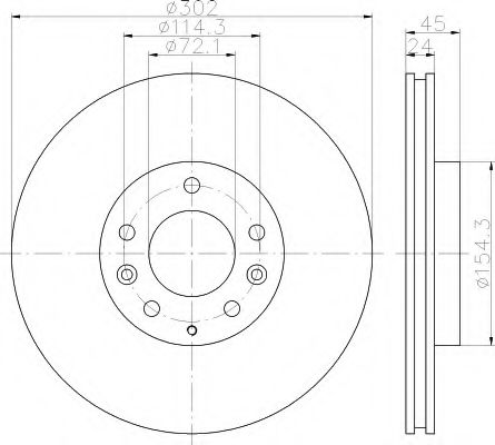 Disc frana