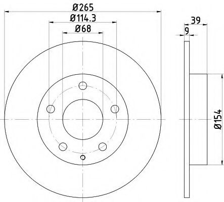 Disc frana