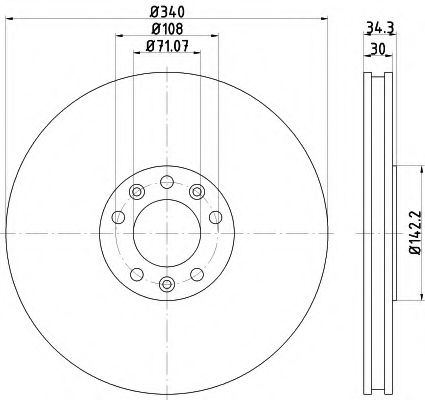 Disc frana