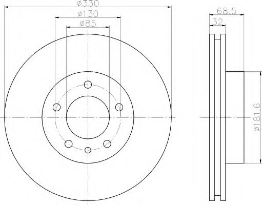 Disc frana