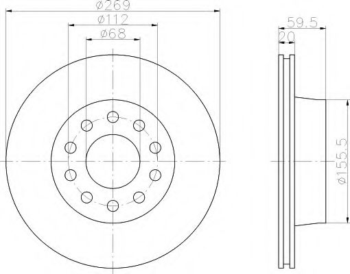 Disc frana