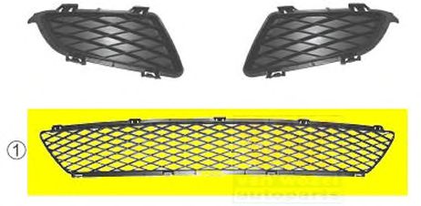 Grila ventilatie, bara protectie