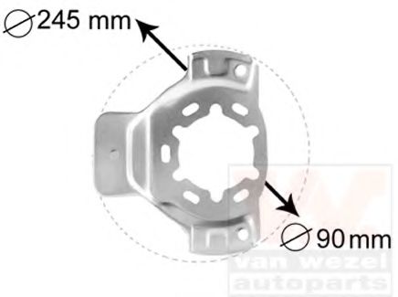 protectie stropire,disc frana