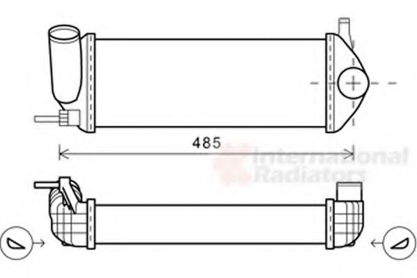 Intercooler, compresor
