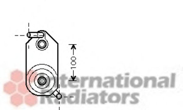 Radiator ulei, ulei motor
