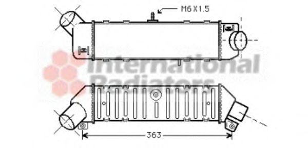 Intercooler, compresor
