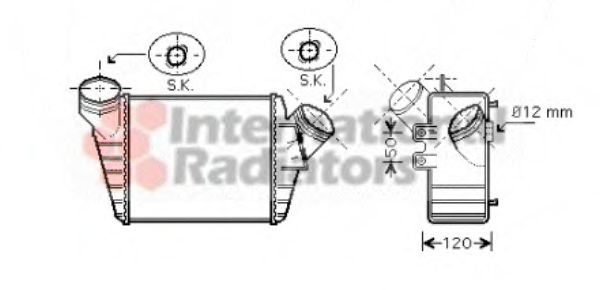 Intercooler, compresor