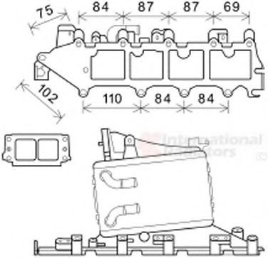 Intercooler, compresor