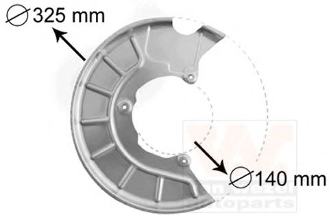 protectie stropire,disc frana