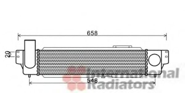 Intercooler, compresor