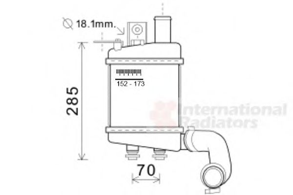 Intercooler, compresor