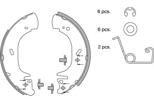 Set saboti frana