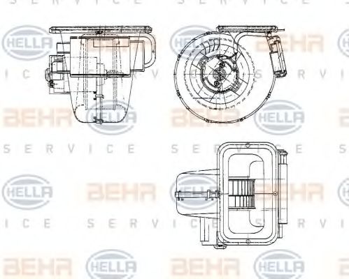 Ventilator, habitaclu