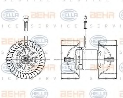 Ventilator, habitaclu