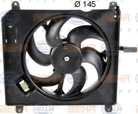 Ventilator, radiator