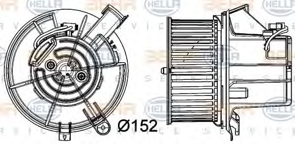 Ventilator, habitaclu