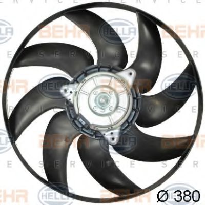Ventilator, radiator