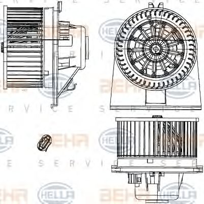 Ventilator, habitaclu