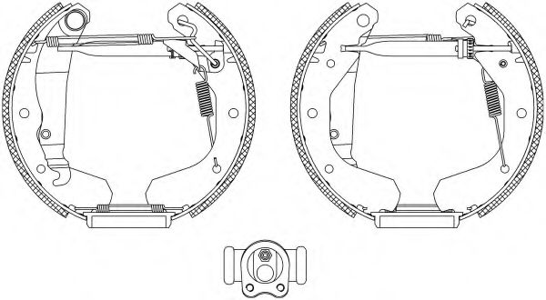 Set saboti frana