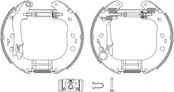 Set saboti frana