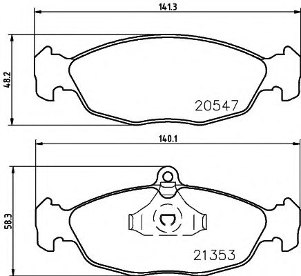 Set frana, frana disc