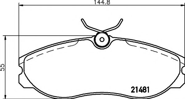 Set frana, frana disc