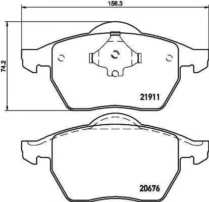 Set frana, frana disc