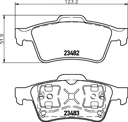 Set frana, frana disc