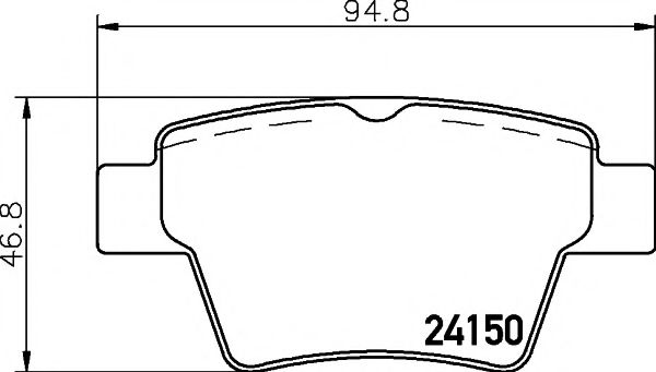 Set frana, frana disc