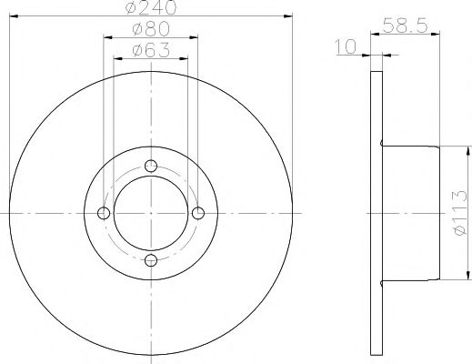 Disc frana