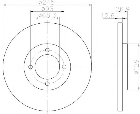 Disc frana