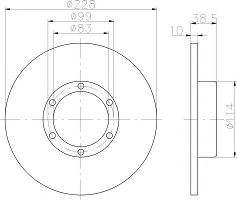 Disc frana