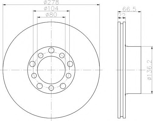 Disc frana