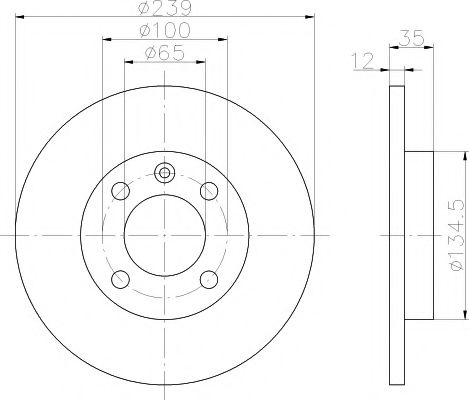 Disc frana