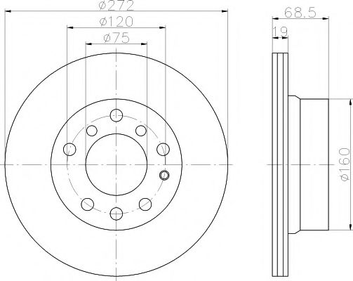 Disc frana