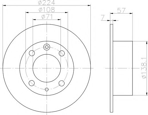 Disc frana