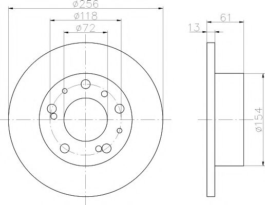 Disc frana