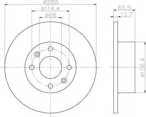 Disc frana