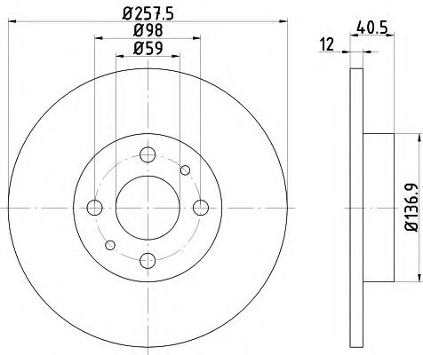 Disc frana