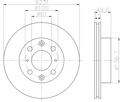 Disc frana