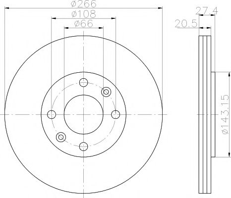 Disc frana