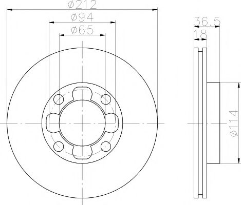 Disc frana