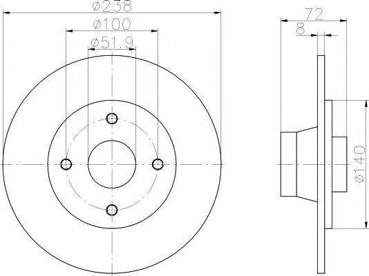 Disc frana