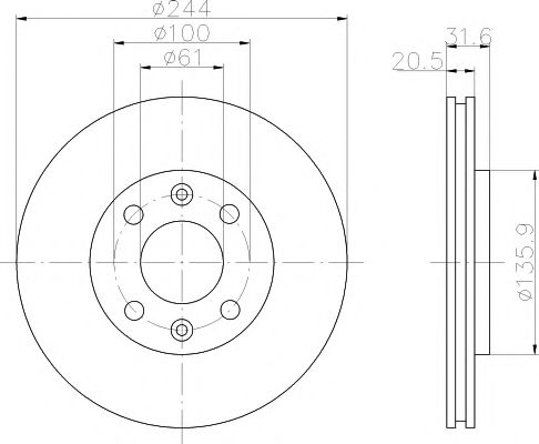 Disc frana