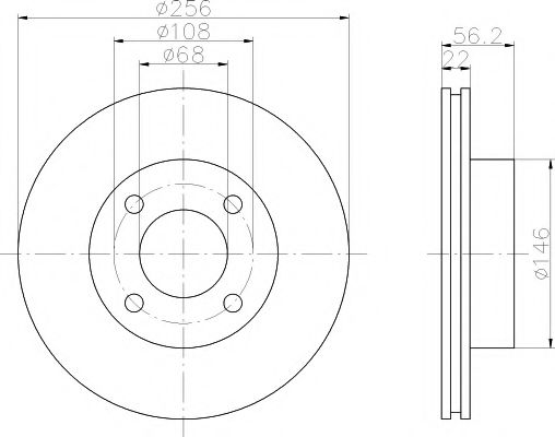 Disc frana