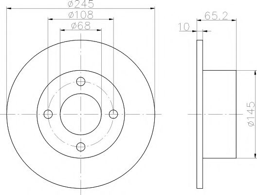 Disc frana