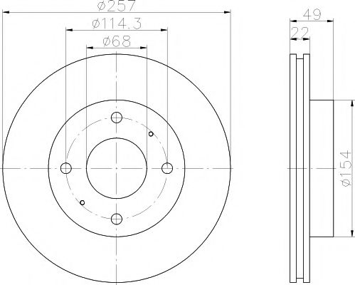 Disc frana