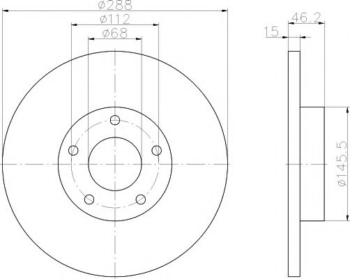 Disc frana